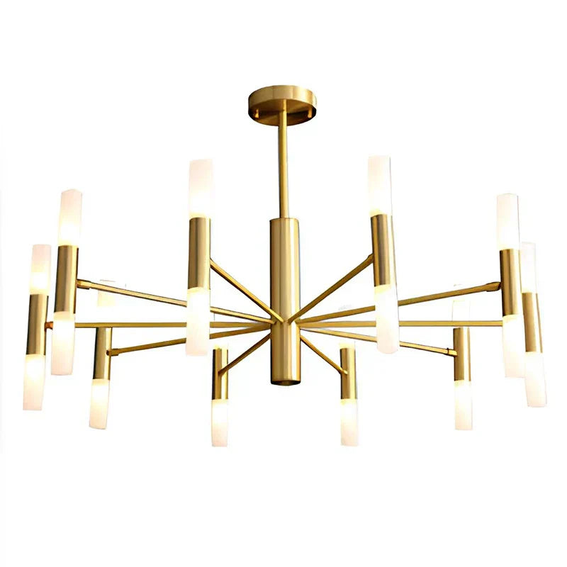 AstraGrid Nova Matrix LED Chandelier for Modern Interiors