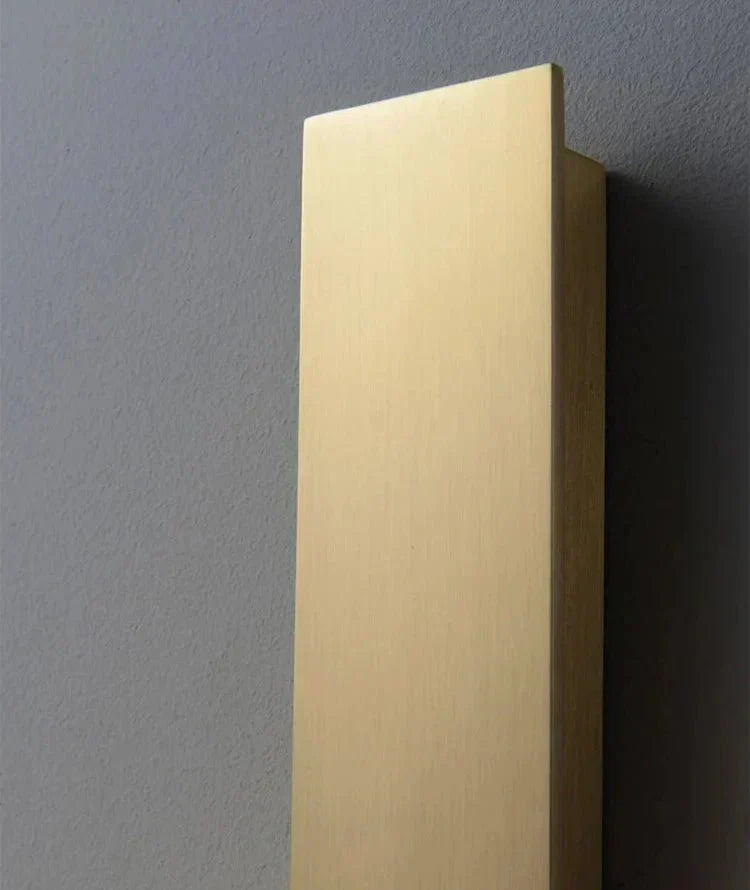 Aurelia Gilded Glass Stone Wall Lamp With LED G9 Bulb