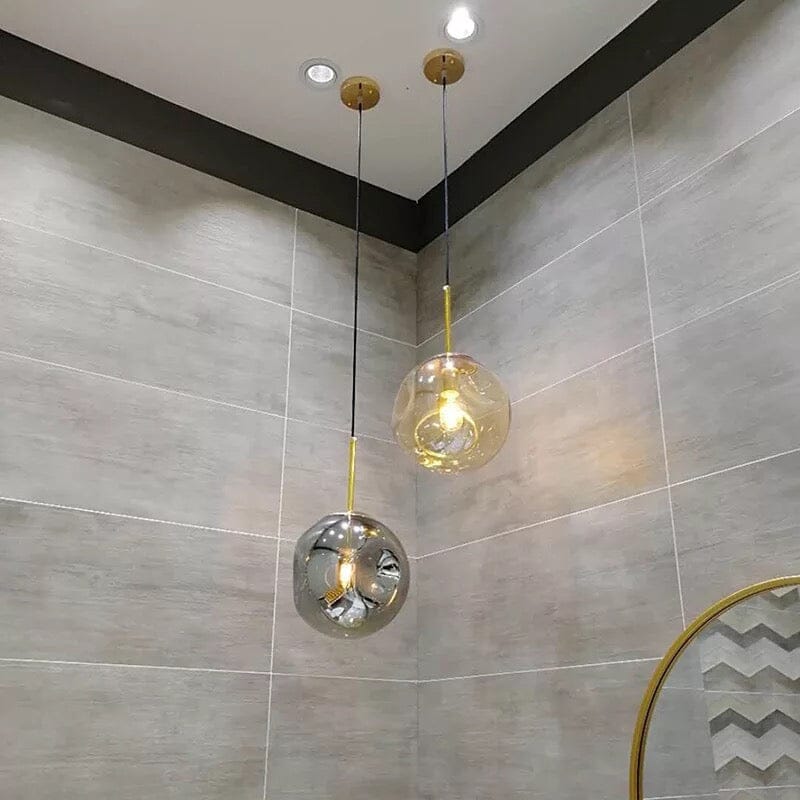 Novae Glass Pendant Light With Minimalist Silhouette