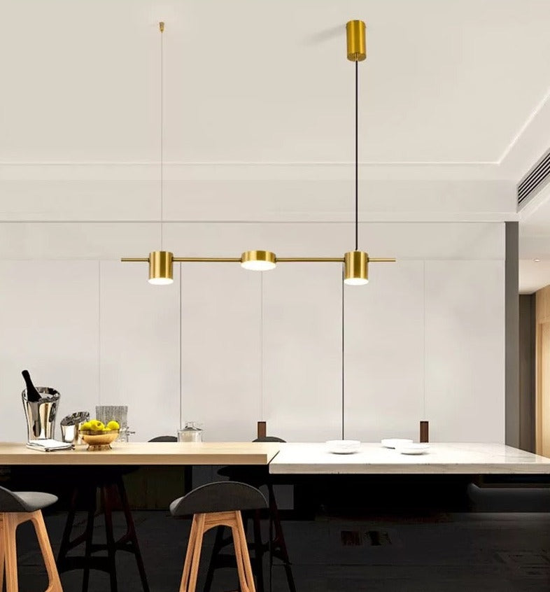 Astrael csillár alumíniumból, vas hatású kivitelben, félig süllyesztett