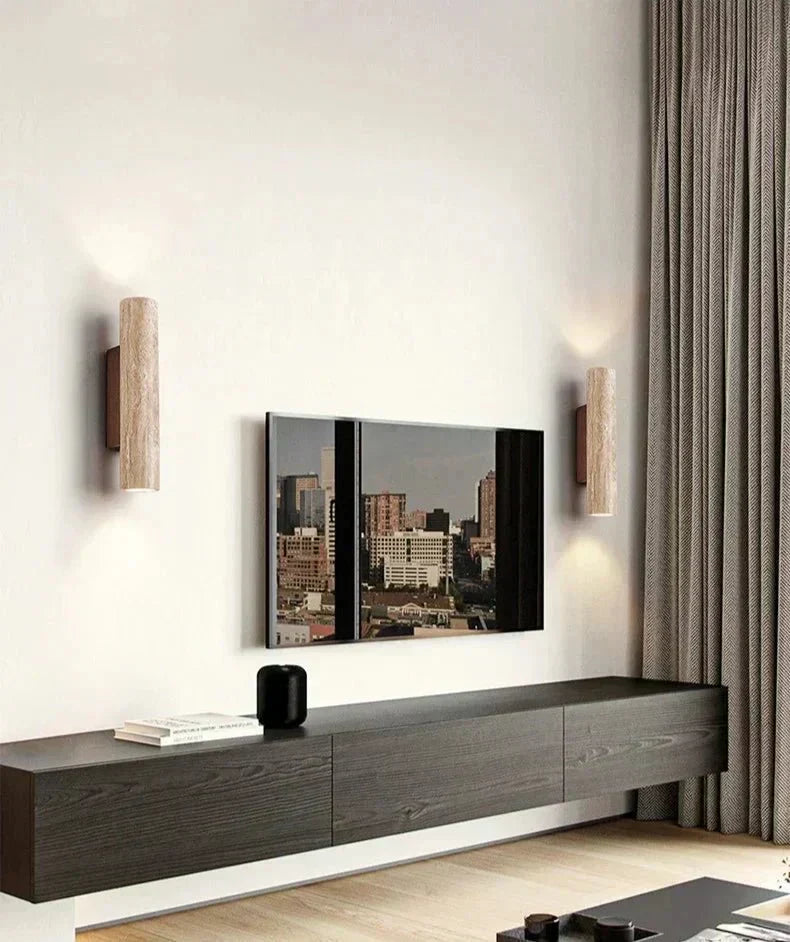 AureaLume LED Wall Lamp With Warm White Light For Living Spaces