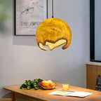 Lumora Resin and Iron Pendant Light with LED E27 and Touch Control