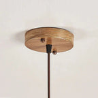Lumora Resin and Iron Pendant Light with LED E27 and Touch Control