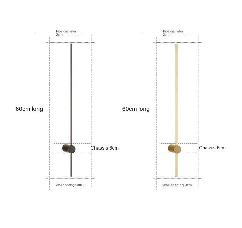 NovaLux LumenWall LED Wall Light With Up and Down Shade