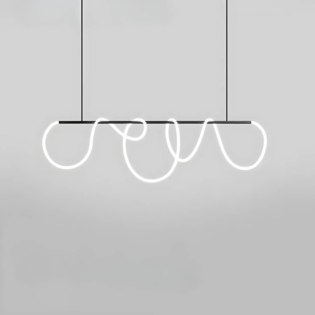 Solara Chandelier Dimmable LED Fixture Metal Frame 90-260V