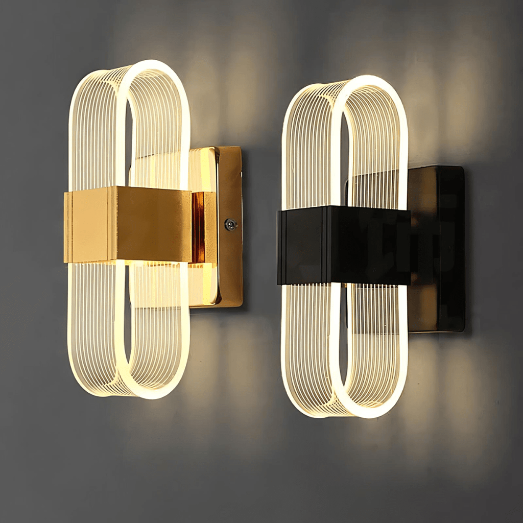 LumaNova Aluminum LED Wall Sconces Modern Glow Collection
