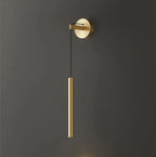 Solara Copper LED Wall Lamp Single Light Wall Mount